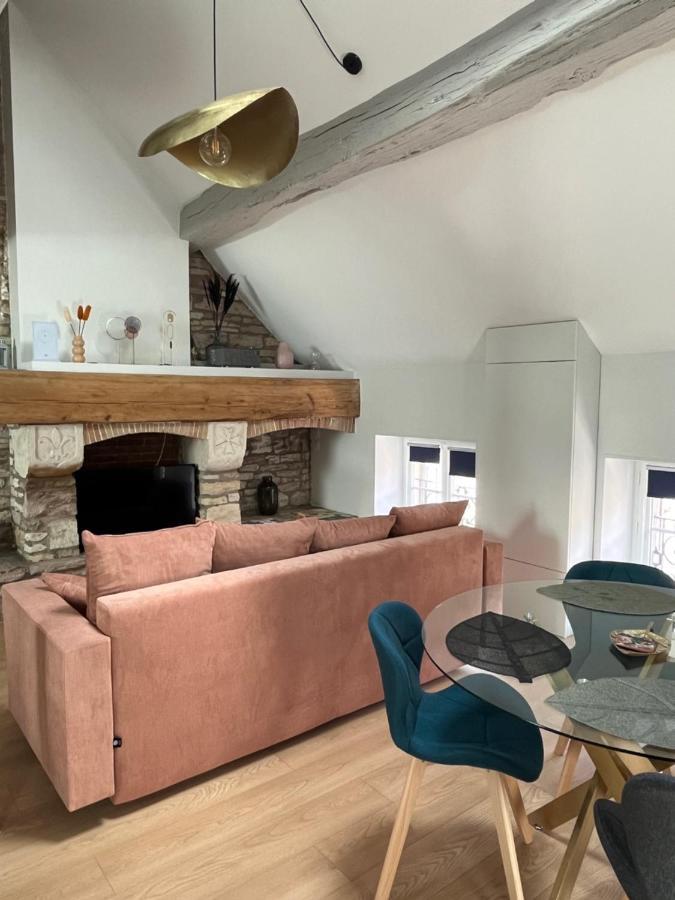 Les Clos De Givry - Clos Theodore - Appartement 88M2 Climatise Avec Sauna Et Petite Terrasse Luaran gambar