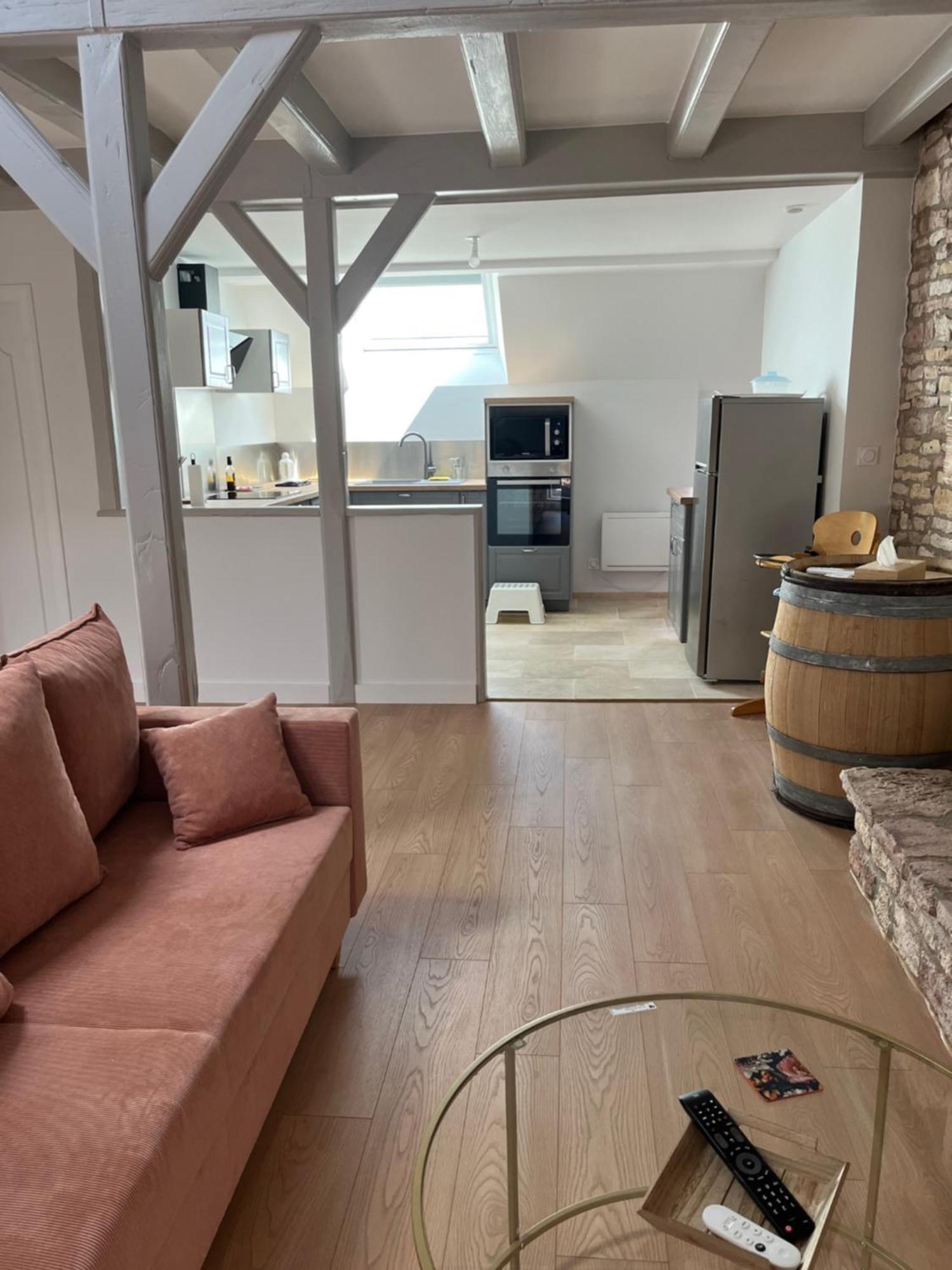 Les Clos De Givry - Clos Theodore - Appartement 88M2 Climatise Avec Sauna Et Petite Terrasse Luaran gambar
