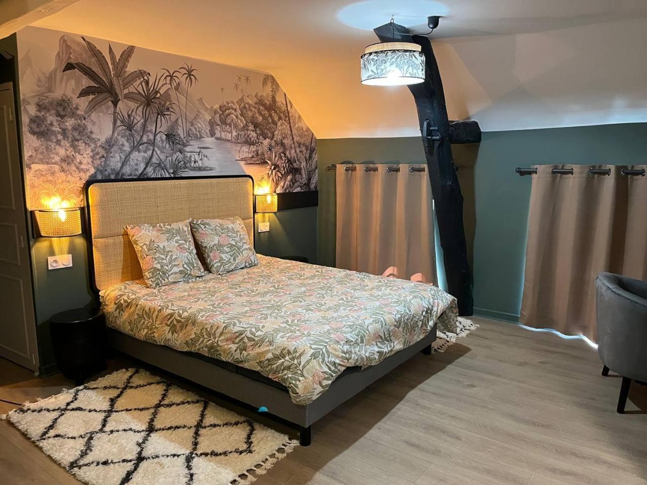Les Clos De Givry - Clos Theodore - Appartement 88M2 Climatise Avec Sauna Et Petite Terrasse Luaran gambar